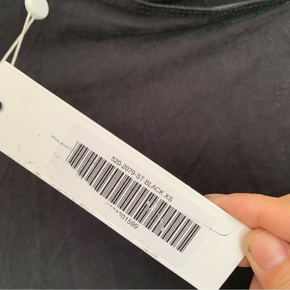 NWT JONATHAN SIMKHAI STANDARD Caden Cut Out Turtleneck Top - Picture 7 of 8